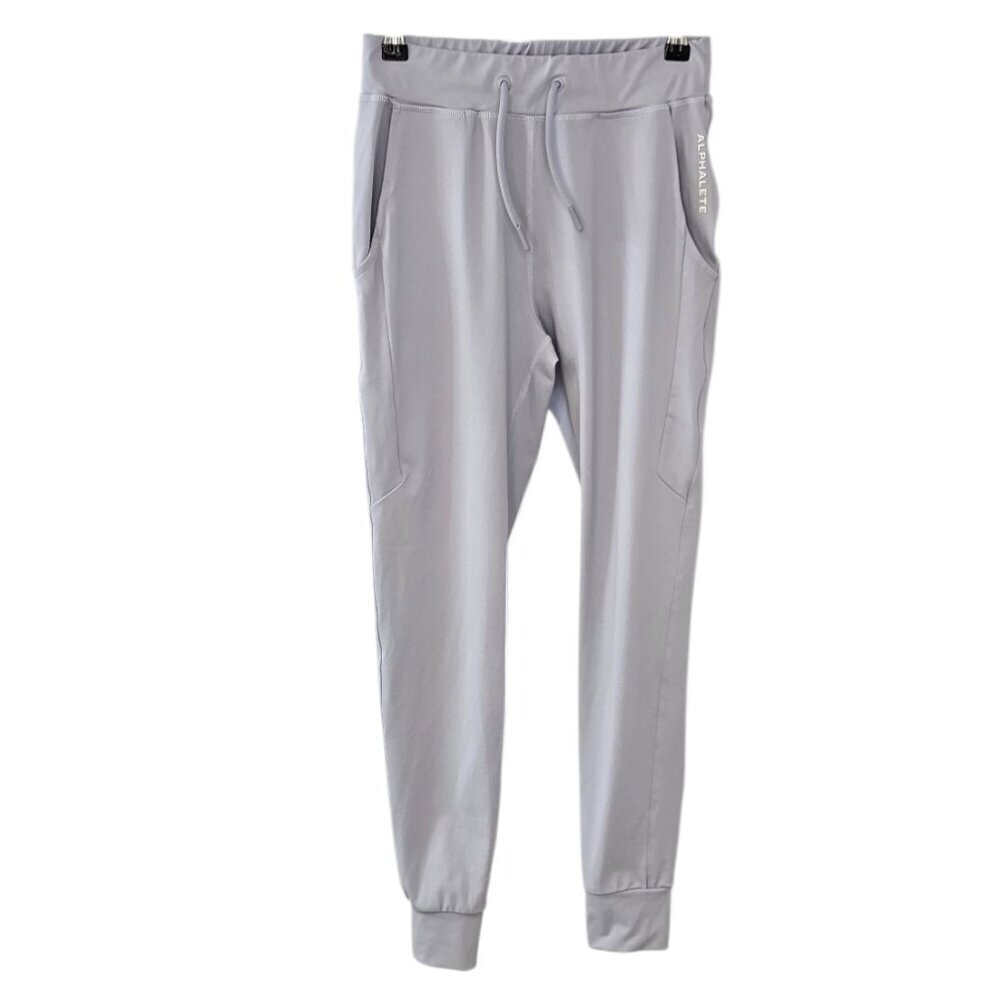 Alphalete Womens Athletic Joggers, Pull On, Tie Waist, High Rise, Size XS